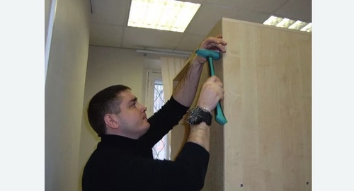 Разборка и сборка мебели в офисе. Посёлок имени Морозова