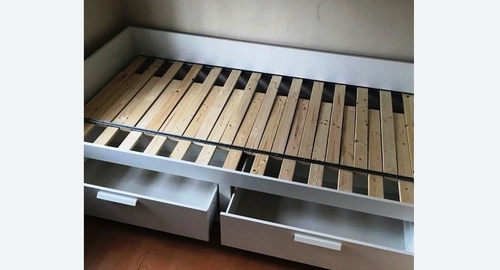 Сборка кровати ИКЕА. Посёлок имени Морозова