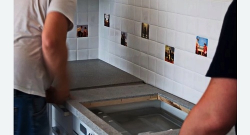 Сборка кухни. Посёлок имени Морозова